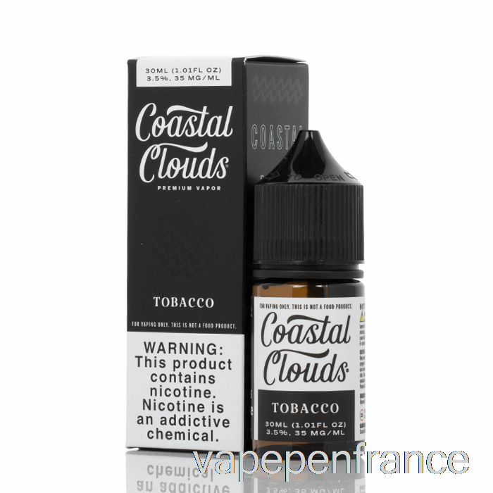 Tabac - Nuages ​​côtiers Co. - Stylo Vape 30 Ml 35 Mg